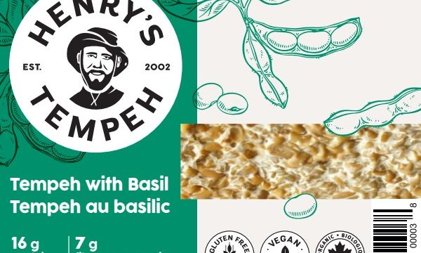 Henry’s Tempeh with basil.