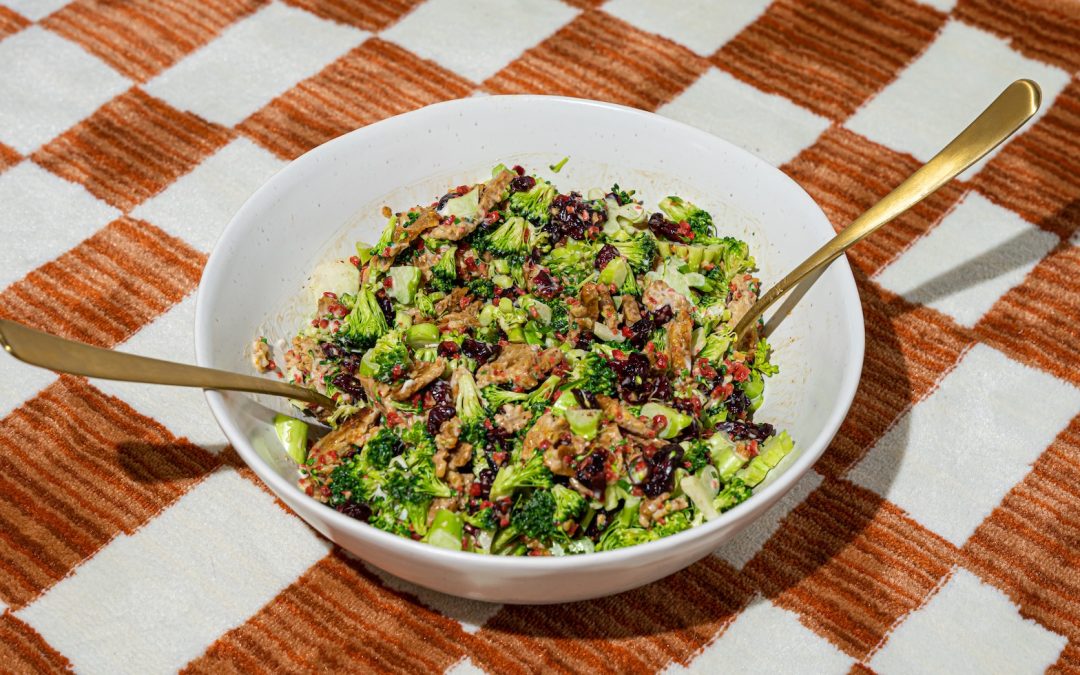Tempeh Broccoli Salad